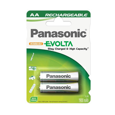 Pilha Recarregável R6 1900mAh (Blister 2)-Energia-Panasonic-Music Stage