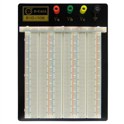 Placa de Ensaio EIC106 - c/ 2390 Contactos-Instrumentacao-EIC-Music Stage