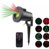 Projector Laser c/ Efeitos Natal 5W p/ Exterior c/ Comando (Vermelho/Verde)