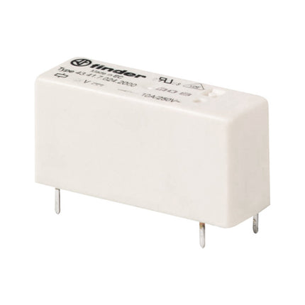 Relé DC Mini Sensível 24V/1C/10A - R:3,2mm Circuito Impresso-Componentes eletronicos-Finder-Music Stage