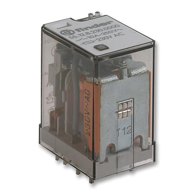 Relé DC12V/2C/10A - Industrial Circuito Impresso-Componentes eletronicos-Finder-Music Stage