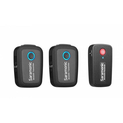 Kit de Microfones Lapela Sem Fios 2.4GHz – Saramonic Blink 500 B2-Som e luz-Saramonic-Music Stage