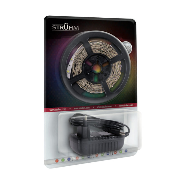 Fita LED IP20 12V 3mt/90 RGB c/ Transformador-Iluminacao e led-Struhm-Music Stage