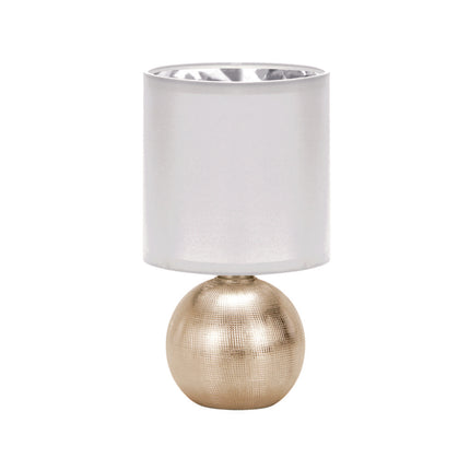 Candeeiro Mesa Decorativo - PERLO Branco/Dourado-Iluminacao e led-Struhm-Music Stage