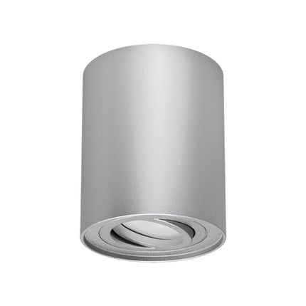 Projector LED Redondo GU10 Ajustável - Prateado-Iluminacao e led-Struhm-Music Stage