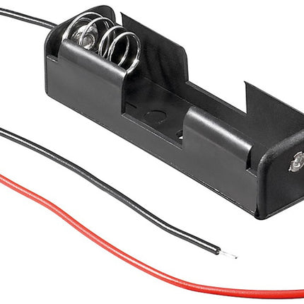 Suporte Pilhas 1xR6 c/ Fios 20cm-Energia-SMI-Music Stage