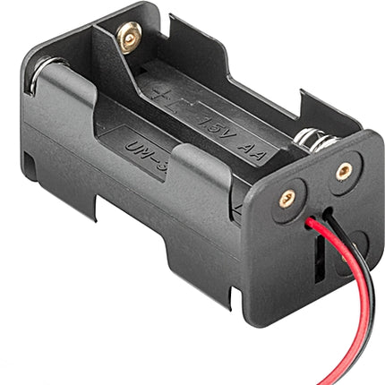 Suporte Pilhas 4xR6 c/ Fios 15cm-Energia-SMI-Music Stage