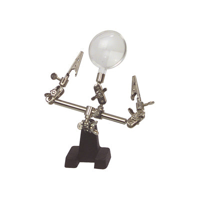 Suporte para Soldar c/ Garras + Lupa-Soldadura-SMI-Music Stage