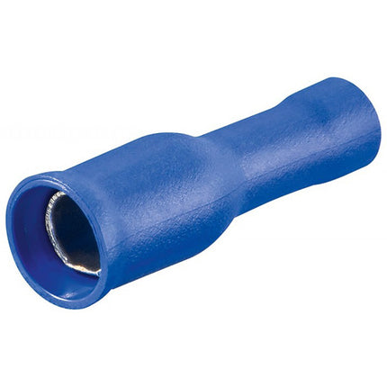 Terminal Cilíndrico Fêmea Isolado Azul - Ø4,0mm - 2,5mm²-Electricidade-SMI-Music Stage