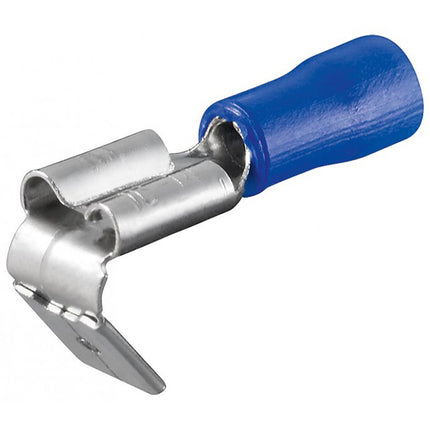 Terminal Faston Macho /Fêmea Isolado Azul - 6,3mm - 2,5mm²-Electricidade-SMI-Music Stage