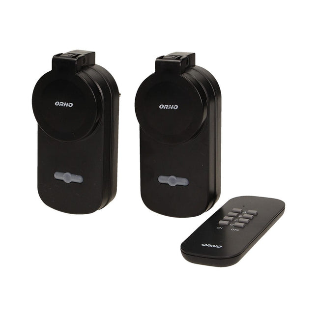 Tomada Sem Fios c/ Comando 1000W (2+1) IP44-Electricidade-Orno-Music Stage