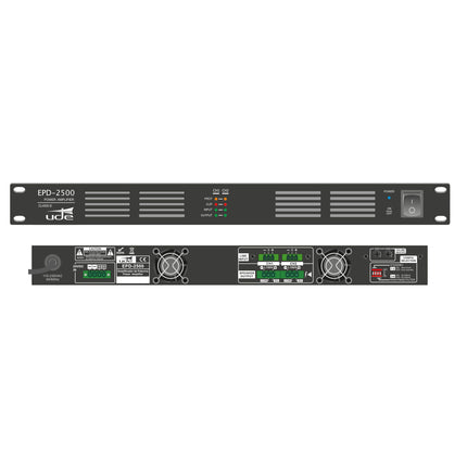 Amplificador Audio 100V 2x500W-Som e luz-UDE-Music Stage