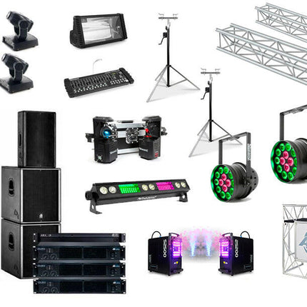Pack DJ Premium (Som Iluminação) - Aluguer-Aluguer-Music Stage-Music Stage