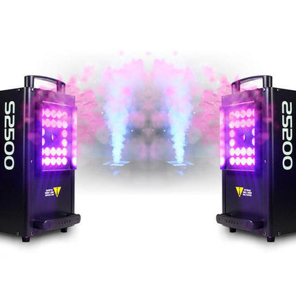 Pack 2 Máquinas de Fumo Profissionais de Projeção - Aluguer-Iluminação-Beamz-Music Stage