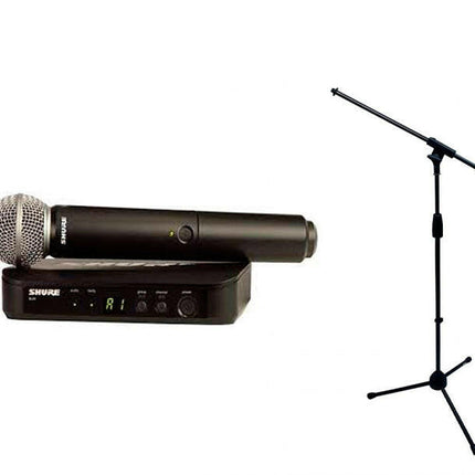 Microfone Sem Fios Shure SM58 - Aluguer-Pack Shure SM58-Pack Shure Sm58-Music Stage